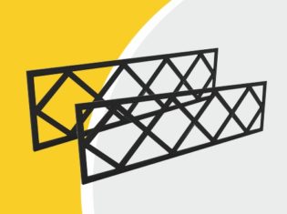 Газонное ограждение из профильной трубы в Москве