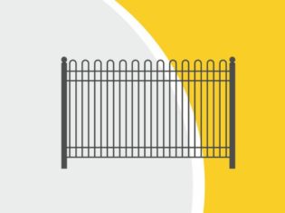 Забор из металлического прутка в Москве