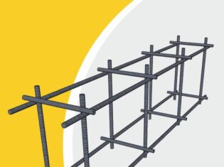 Каркас из арматуры для ленточного фундамента