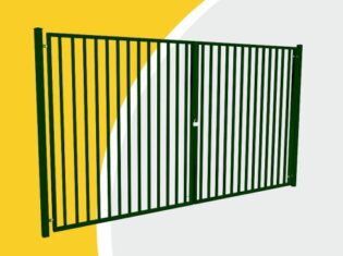 Забор сварной секционный из профильной трубы - Астим