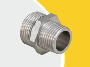 Фитинг резьбовой ниппель переходной