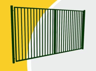 Купить профильную трубу металлическую для забора