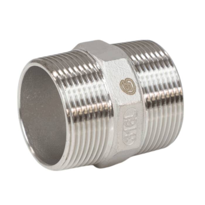 Ниппель нерж Ду15 (1/2″) НР Benarmo
