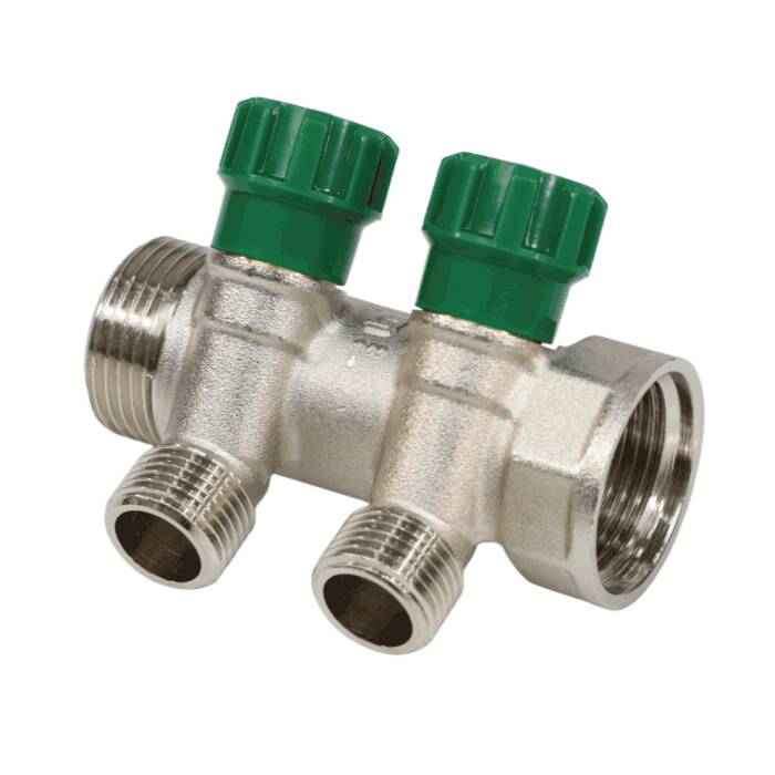 Коллектор лат клап рег 1″ м/р 2в 1/2″ ПУ н/р 36мм M210 SantechSystems