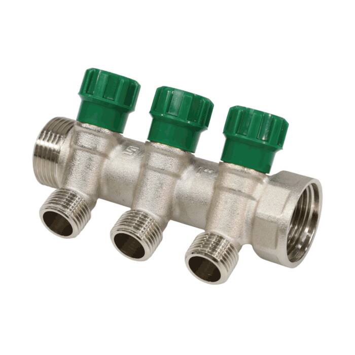 Коллектор лат клап рег 1″ м/р 3в 1/2″ ПУ н/р 36мм M210 SantechSystems