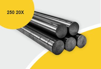 Сталь сортовая конструкционная, круг 250, марка 20Х