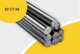 Сталь сортовая конструкционная, круг 52, марка Ст45